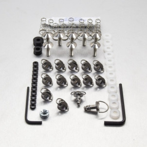 Kit Visserie Carénage Inox Yamaha R1 00-01 1/4 de tour - Visserie moto Probolt