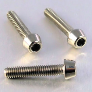 Achat Vis Titane tête BTR conique M4 x (0.7mm) x 30mm    - Visserie moto Probolt