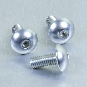 Acheter Vis à tête bombée en Aluminium M5 x 12mm (0,8mm) - Visserie moto de couleur Probolt