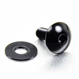 Acheter Vis à tête bombée en Aluminium M6 x 16mm (1.00mm) - Visserie moto de couleur Probolt