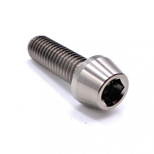 Achat  Vis Titane tête BTR conique M8 x (1.25mm) x 25mm- Visserie moto Probot