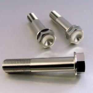 Achat Vis Titane tête Hexagonale M12 x (1.25mm) x 60mm  - Visserie moto Probolt