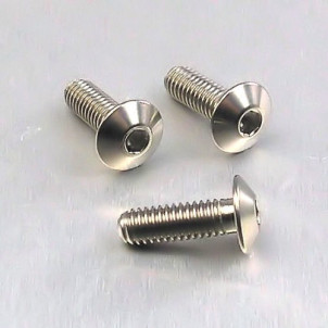 Achat Vis Titane tête Bombée M4 x (0.7mm) x 12mm   - Visserie moto Probolt