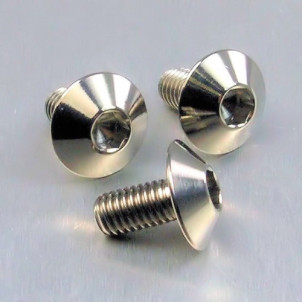 Achat Vis Titane tête Bombée M5 x (0.7mm) x 10mm   - Visserie moto Probolt