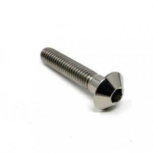 Achat Vis Titane tête Bombée M6 x (1.00mm) x 30mm XS  - Visserie moto Probolt