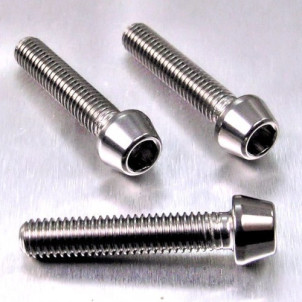 Achat  Vis Titane tête BTR conique M6 x (0.8mm) x 28mm - Visserie moto Probolt