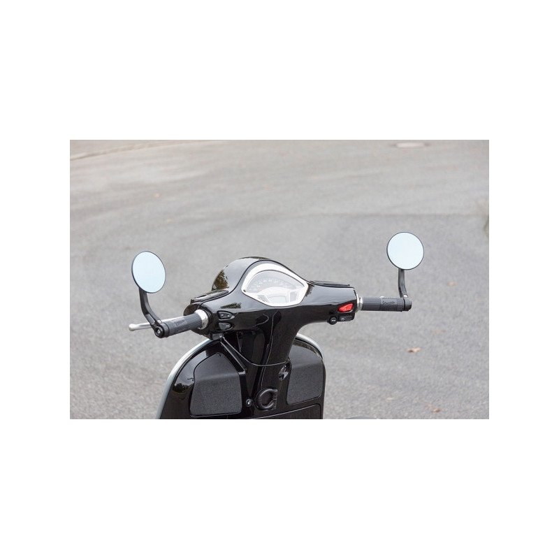 Retroviseur Moto Clubman LSL pour Embout de Guidon