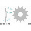 Pignon Afam Acier Type 22406 PAS 520 Suzuki