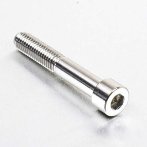 Vis BTR inox poli M8 x 50mm – Visserie inox pour moto