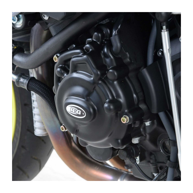 Couvre Carter RG gauche alternateur noir Yamaha MT-10