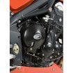 Couvre Carter RG Race Series droit noir Triumph Daytona 675