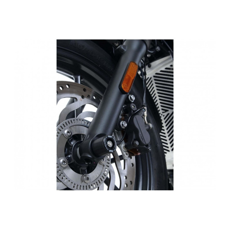 Protection de fourche RG Racing noir Triumph Bonneville T120 / Street Twin