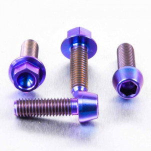 Acheter Kit Vis Titane Pincement Levier Frein et Embrayage - Visserie moto Pro-Bolt