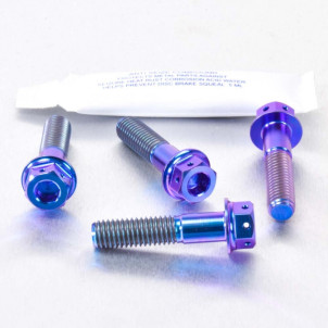 Acheter Kit Visserie Titane Pincement Guidon DualDrive- Visserie moto Pro-Bolt