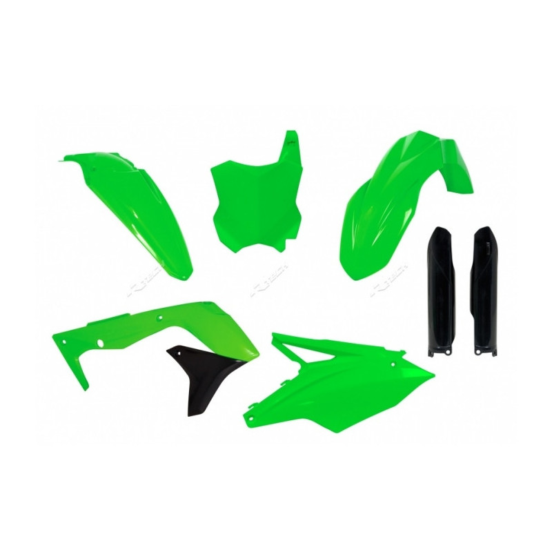 Kit Plastiques RACETECH vert fluo Kawasaki KX450F