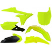 Kit plastiques RACETECH jaune fluo/noir Yamaha YZ250F/450F