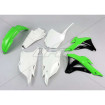 Kit plastiques UFO couleur origine 14 vert/blanc/noir Kawasaki KX85