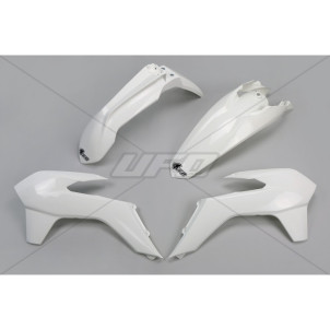 Kit plastiques UFO blanc KTM