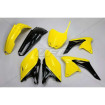 Kit plastiques UFO couleur origine 14 jaune/noir Suzuki RM-Z250