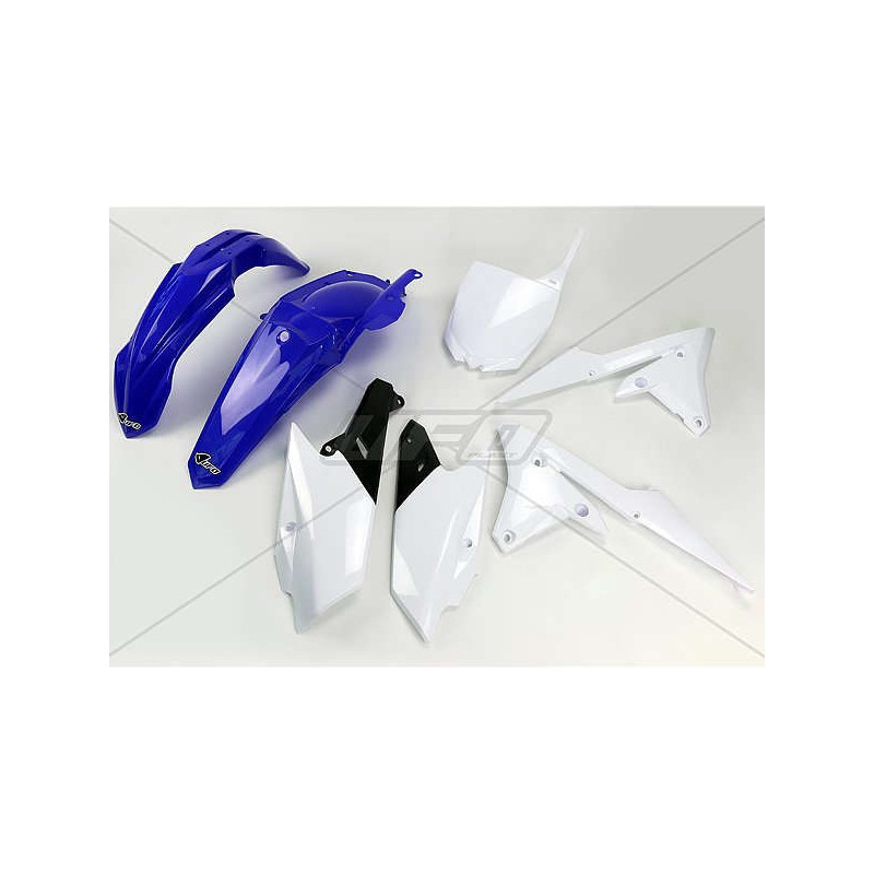 Kit plastiques UFO couleur origine 14 bleu/blanc/noir Yamaha YZ250F/450F