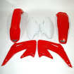 Kit plastiques UFO couleur origine rouge/blanc Honda CR125R/250R