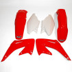 Kit plastiques UFO couleur origine rouge/blanc Honda CR125R/250R