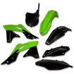 Kit plastiques UFO couleur origine 13 vert/noir Kawasaki KX250F