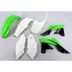 Kit plastiques UFO couleur origine 16 vert/noir/blanc Kawasaki KX250F