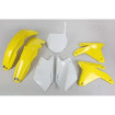 Kit plastiques UFO couleur origine jaune/blanc Suzuki RM-Z450