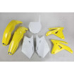 Kit plastiques UFO couleur origine jaune/blanc Suzuki RM-Z450