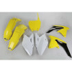 Kit plastiques UFO couleur origine jaune/noir/blanc Suzuki RM-Z450