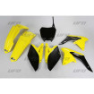 Kit plastiques UFO couleur origine jaune/noir Suzuki RM-Z250