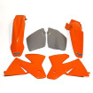 Kit plastiques UFO couleur origine orange/gris KTM