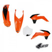 Kit plastiques UFO couleur origine 16 orange/blanc/noir KTM SX85