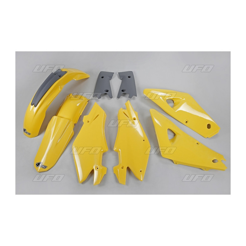 Kit plastiques UFO couleur origine jaune/gris Husqvarna CR125/250