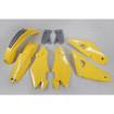 Kit plastiques UFO couleur origine jaune/gris Husqvarna CR125/250