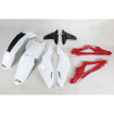 Kit plastiques UFO couleur origine blanc/rouge/gris Husqvarna TC250