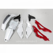 Kit plastiques UFO couleur origine blanc/rouge/gris Husqvarna CR125