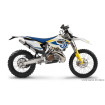 Garde-boue avant blanc UFO HUSQVARNA FE/TE 125  et  +