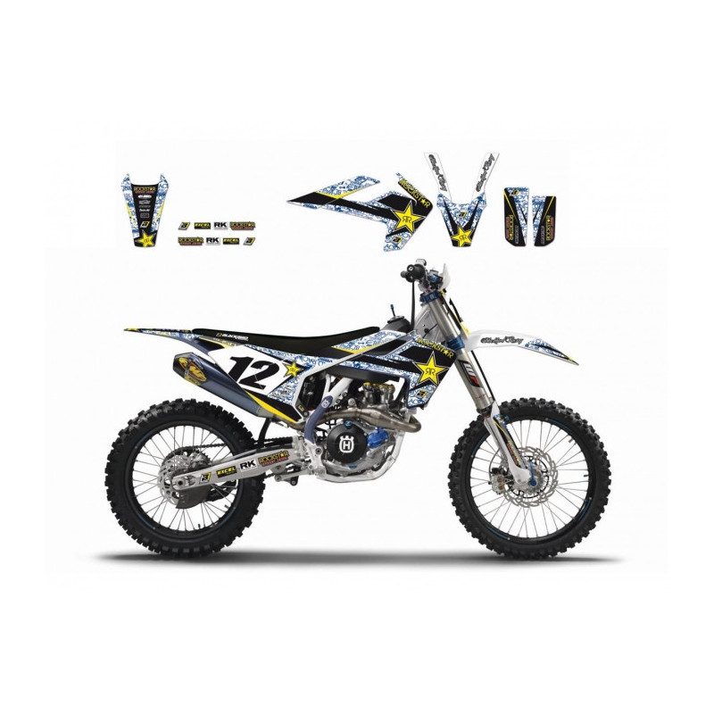 Kit Deco Blackbird Rockstar Energy Husqvarna Tc/Fc Te/Fe