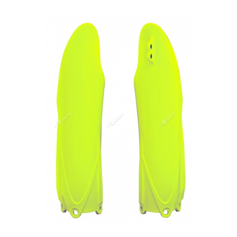 Protections De Fourche Racetech Jaune Fluo Yamaha