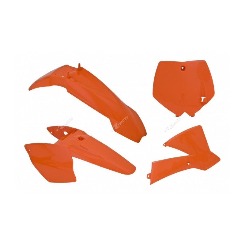 Kit plastiques RACETECH couleur origine orange KTM SX65