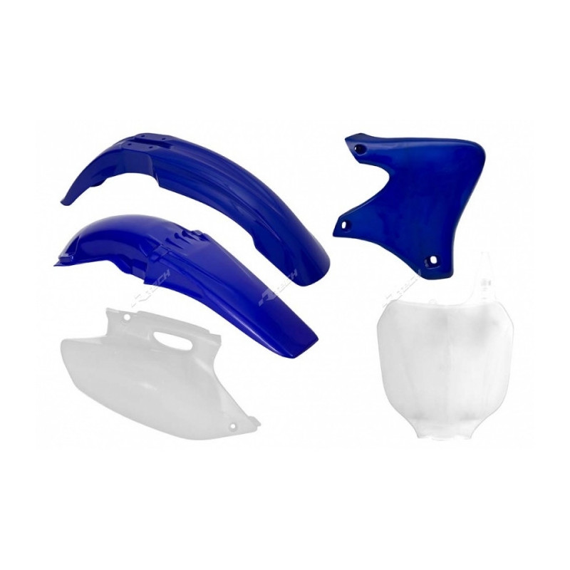 Kit plastiques RACETECH couleur origine bleu/blanc Yamaha YZ250F