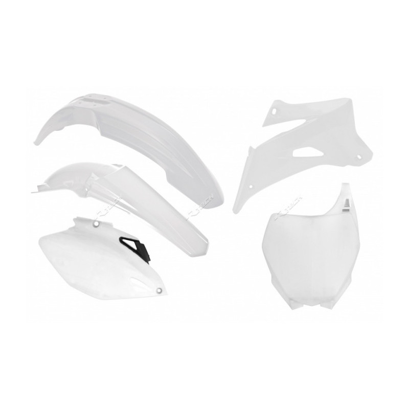 Kit plastiques RACETECH blanc Yamaha YZ250F