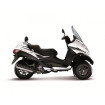 Kit déco Velocity Kutvek blanc/noir Piaggio MP3 125/250/400/500