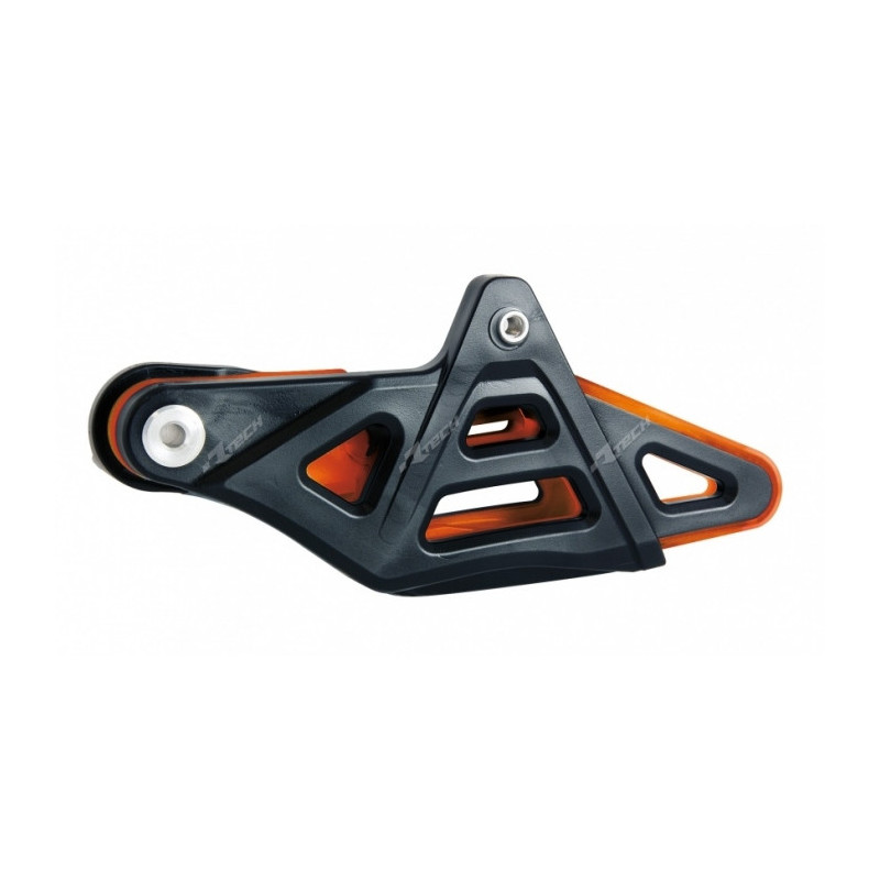 Guide chaîne RACETECH Bi-Matière couleur origine noir/orange KTM