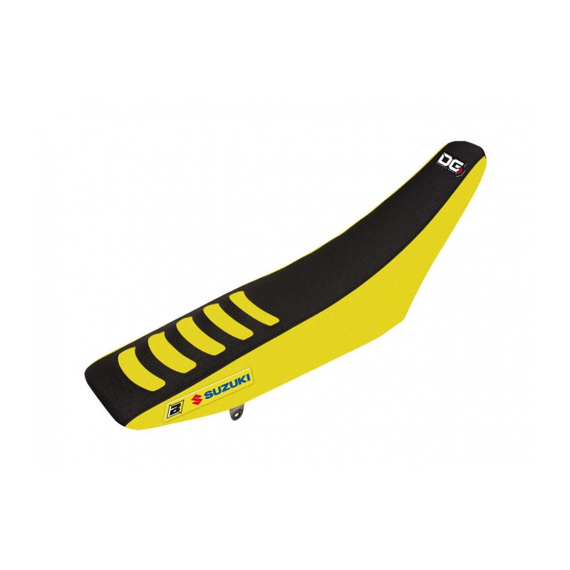 Housse De Selle Blackbird Double Grip 3 Jaune/Noir Suzuki Rm-Z450