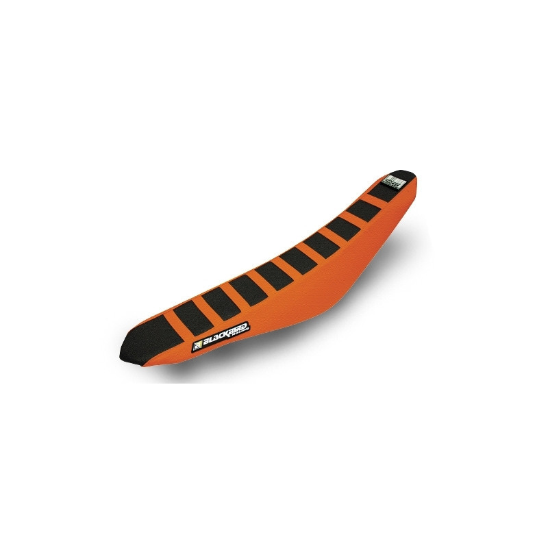 Housse De Selle Blackbird Zebra Noir/Orange Ktm