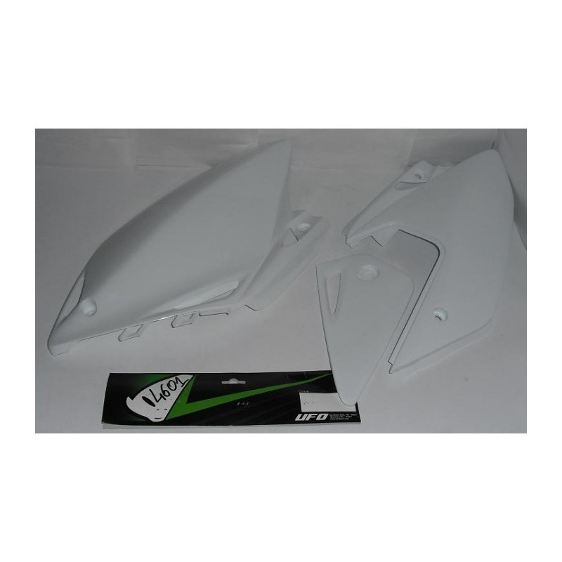 Plaques N  Laterales Crf 450X 05-09 Blanc