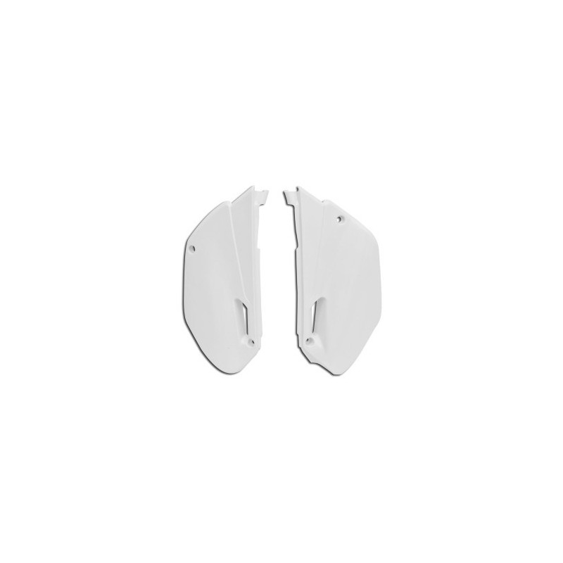 Plaques Latérales Blanches Pour Yamaha Yz85 02-10